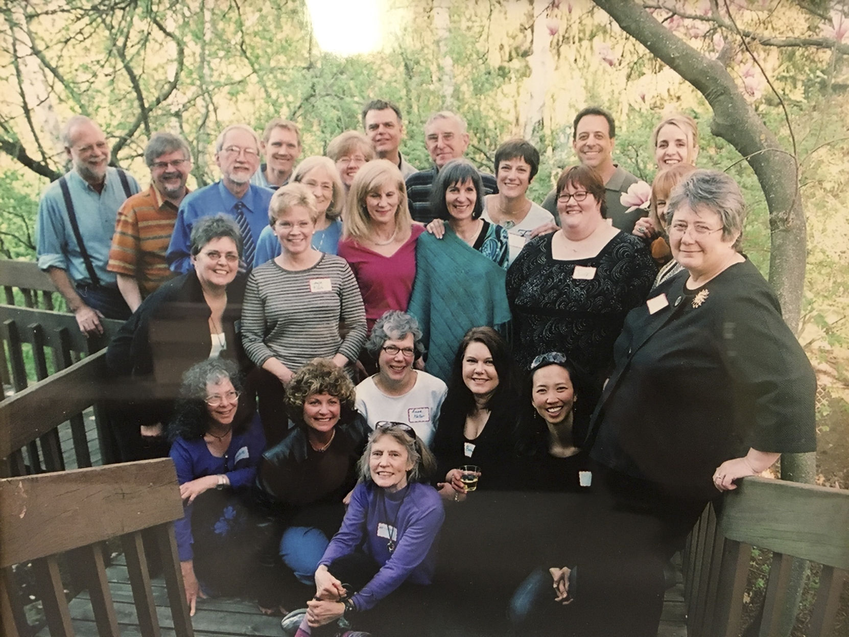 Vince with colleagues